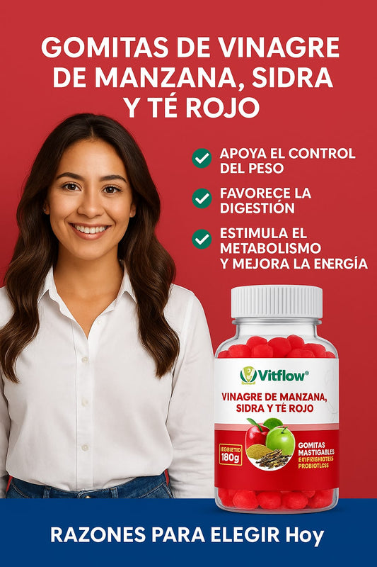 GOMAS  DE VINAGRE DE MANZANA