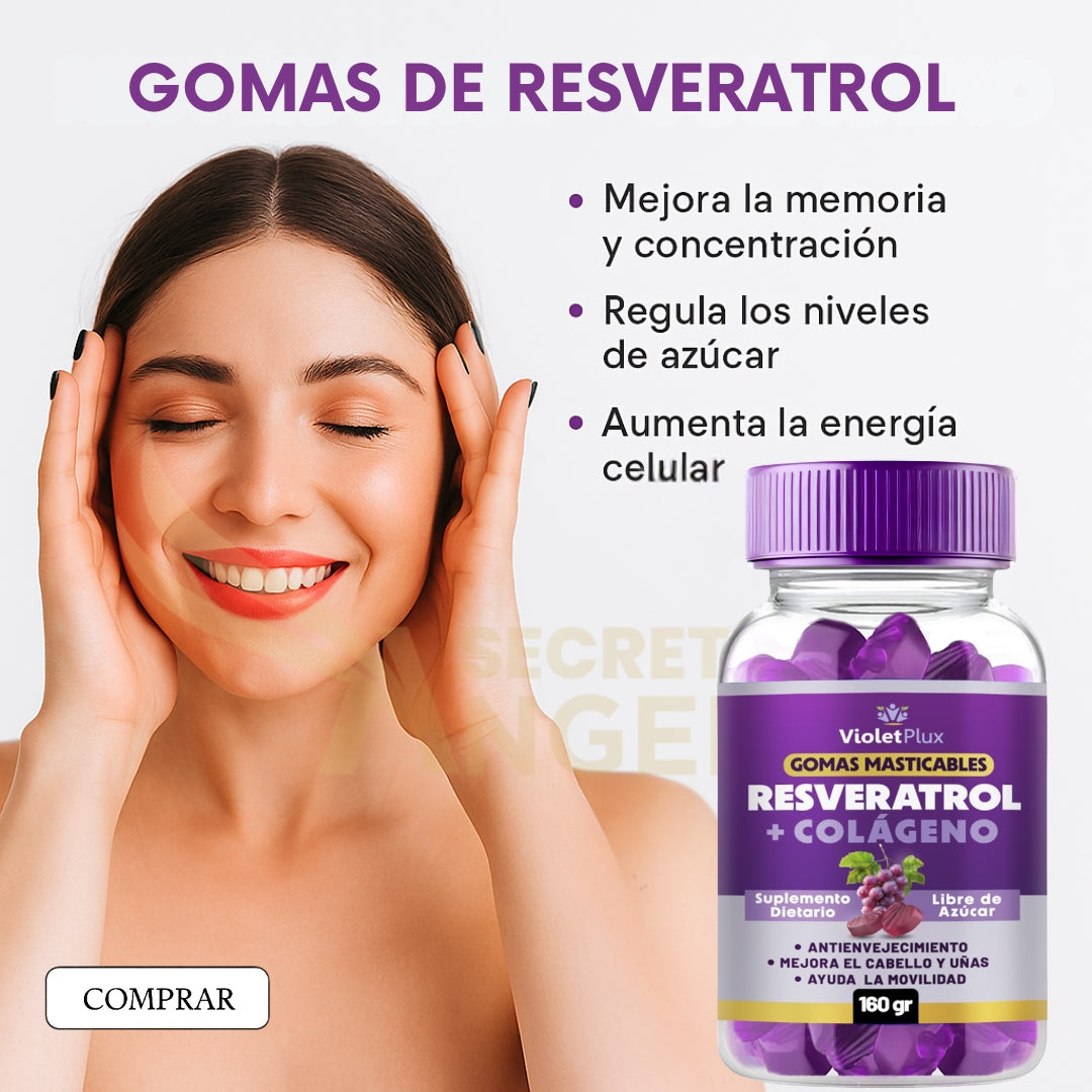 GOMITAS RESVERATROL + OBSEQUIO