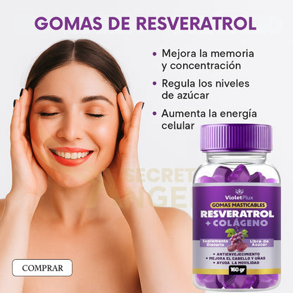 GOMITAS RESVERATROL + OBSEQUIO