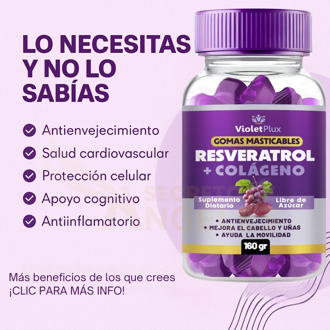 GOMITAS RESVERATROL + OBSEQUIO