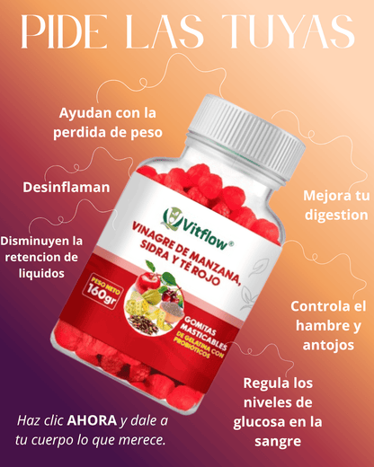 GOMAS  DE VINAGRE DE MANZANA